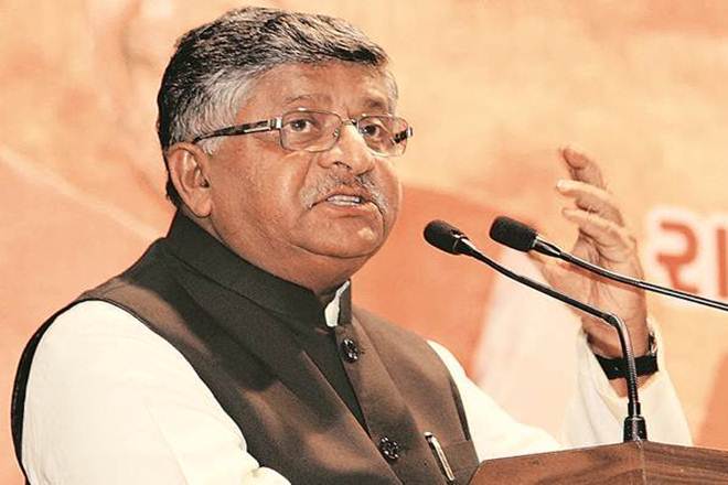 Ravi Shankar Prasad said that his comment was factually correct but one part of the entire statement was completely twisted out of context.