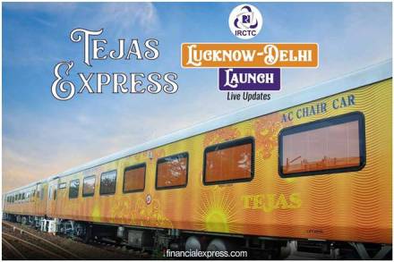 tejas express, tejas express flag off live, tejas express lucknow to delhi timing tejas express, tejas express flag off live, tejas express lucknow to delhi timing