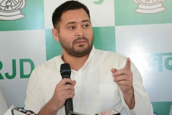 RJD leader Tejashwi Yadav. (File Phoro) RJD leader Tejashwi Yadav. (File Phoro)