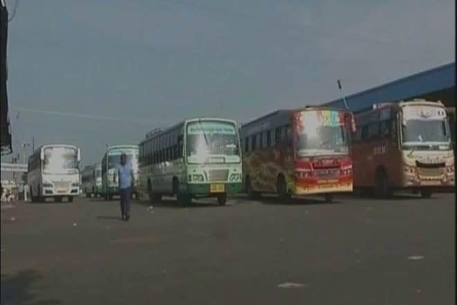 Telangana bus strike, TSRTC unions, TSRTC state bus, Telangana State Road Transport Corporation, RTC, Pay Scale Revision 2017 recommendations, TSRTC Joint Action Committee, jac Telangana