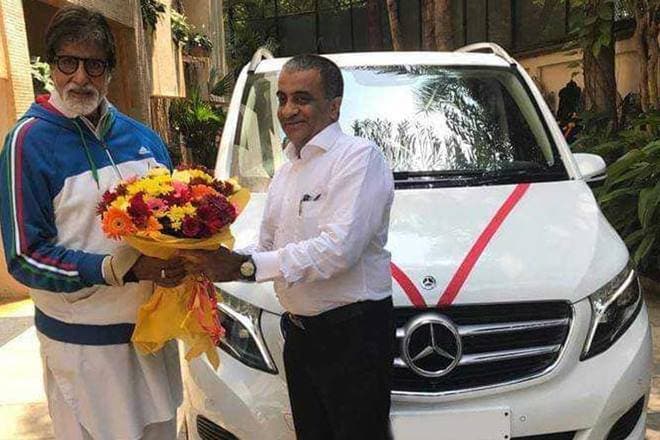So, this year we'll begin with the latest addition to capital B's car collection - the Mercedes-Benz V-Class. The most luxurious MPV in the country, the V-Class is a well-equipped conference room on wheels and the one Amitabh Bachchan's got is the top-of-the-line Exclusive Line variant priced at Rs 81.9 lakh (ex-showroom). (Photo: Mercedes-Benz dealership Auto Hangar)