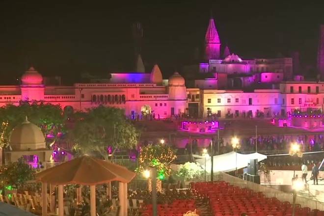 Diwali in Ayodhya, Ayodhya diwali, Diwali ram manidr, vhp, Ayodhya lighting, Ayodhya case, Ayodhya hearing, Ayodhya supreme court verdict, Ayodhya dispute, ram mandir diwali, diwali news, Manoj Mishra, Ayodhya DM