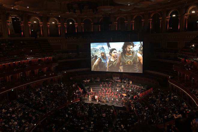 SS Rajamouli, Prabhas, Rana Daggubati, Anushka Shetty, Baahubali - The Beginning, Royal Albert Hall London, Bollywood, entertainment, entertainment news, Royal Albert Theatre, London