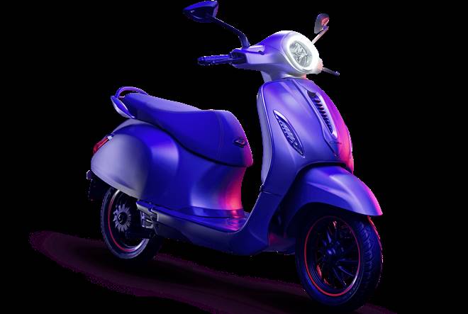 bajaj chetak electric scooter main