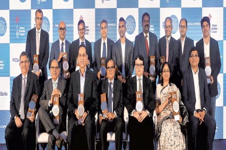 FE Best Bank Award 2019, Nirmala Sitharaman, Romesh Sobti, IndusInd Bank, India Inc, Viveck Goenka, The Indian Express Group, FE Best Bank Award 2019, Nirmala Sitharaman, Romesh Sobti, IndusInd Bank, India Inc, Viveck Goenka, The Indian Express Group,