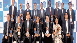FE Best Bank Award 2019, Nirmala Sitharaman, Romesh Sobti, IndusInd Bank, India Inc, Viveck Goenka, The Indian Express Group,
