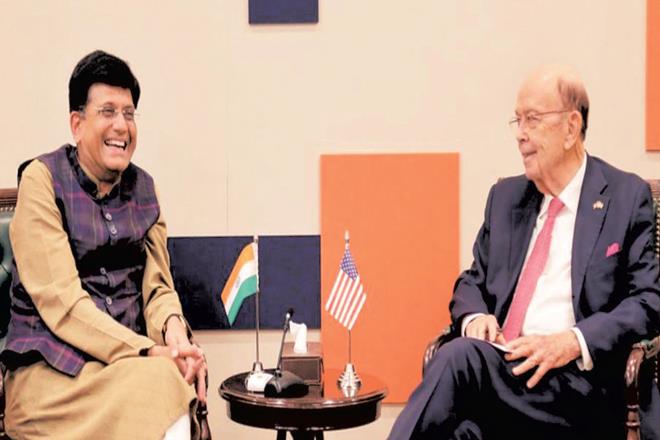 Wilbur Ross,  Amazon, Walmart, Piyush Goyal, Flipkart, India Economic Summit, World Economic Forum, ICT products