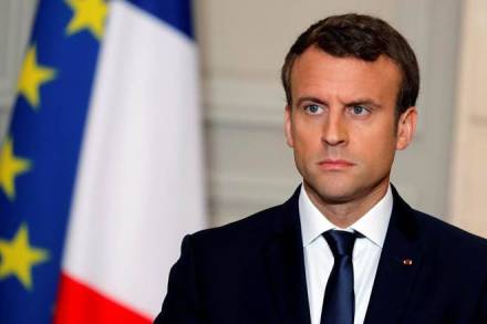 At a meeting of centrist leaders ahead of an EU summit in Brussels, Macron said he was "reasonably confident it can be ratified by a vote of the British parliament".