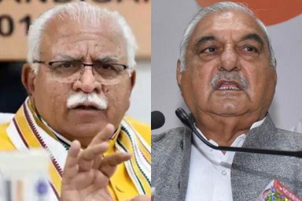 manohar lal Khattar, bhupinder singh Hooda, Haryana, hung assembly, haryana election result,BJP, congress manohar lal Khattar, bhupinder singh Hooda, Haryana, hung assembly, haryana election result,BJP, congress