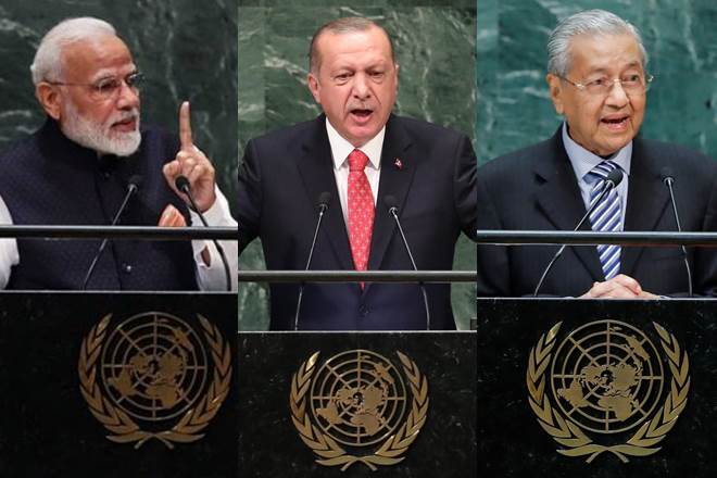 kashmir, kashmir news, kashmir unga, pakistan, imran khan, Mahathir Mohamad, Recep Tayyip Erdogan, turkey kashmir, malaysia on kashmir, raveesh kumar, article 370