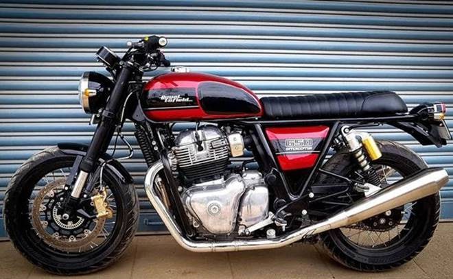 modified royal enfield interceptor 650 rudra 650
