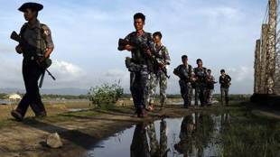 Myanmar, Myanmar rebel, Myanmar police, Myanmar soldier, Rakhine, Myanmar Army, Myanmar military,  Rakhine Buddhist
