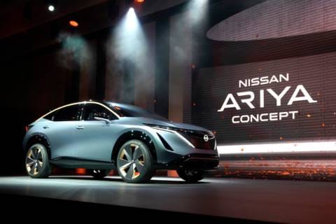Nissan unveils Ariya concept at the 2019 Tokyo motor Show