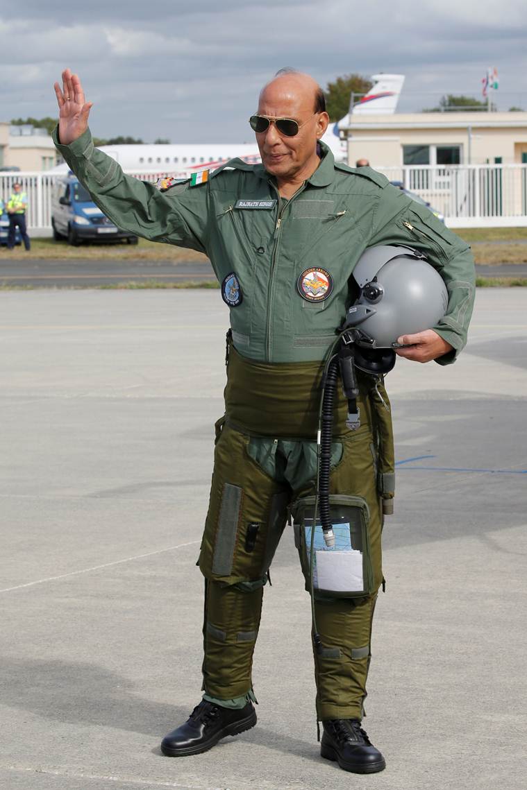 Defence minister, Rajnath Singh, Rafale, RB008, Hindustan Aeronautics Limited, IAF, Indian Air Force Defence minister, Rajnath Singh, Rafale, RB008, Hindustan Aeronautics Limited, IAF, Indian Air Force