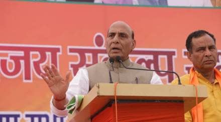 Rajnath Singh, Rafale Shastra Puja, Congress, Lok Sabha elections 2019, Rafale fighter jet, pakistan