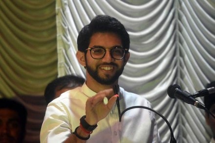Aaditya Thackeray, poll fray, Shiv Sena, achche din, Yuva Sena chief, BJP, Uddhav Thackeray, Shiv Sena, Worli, Maharashtra Assembly Election 2019, Maharashtra election Aaditya Thackeray, poll fray, Shiv Sena, achche din, Yuva Sena chief, BJP, Uddhav Thackeray, Shiv Sena, Worli, Maharashtra Assembly Election 2019, Maharashtra election