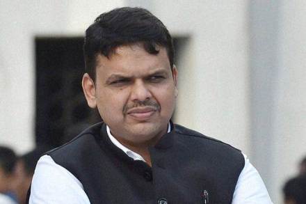 Fadnavis arrived at the RSS headquarters in Mahal area in Nagpur around 9.25 pm and left after one and a half hours