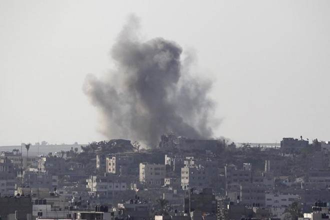 The army added that it was "currently striking Hamas terror targets" in Gaza. (File image) The army added that it was "currently striking Hamas terror targets" in Gaza. (File image)