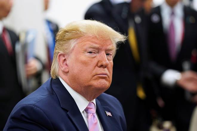 “This was the president's ninth visit to Walter Reed National Military Medical Center,” Grisham said. (Reuters image/ File)