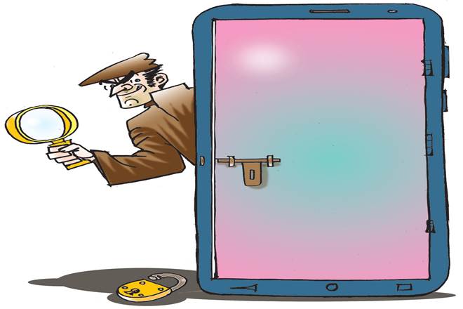 The platform companies just have to keep making money by collecting everything and not preventing governments from using cyberweapons to destroy freedom. (Illustration: rohnit phore)