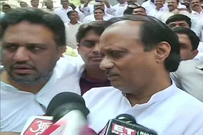 "It was not a revolt. I was the leader of NCP. Did NCP remove me? Did you read (about my removal from NCP) somewhere?" Ajit Pawar told reporters. (ANI Image)