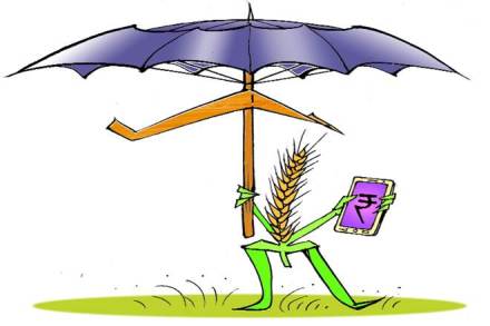 Banks are also mandated to secure crop insurance cover for farmers, who have to pay a minimal premium. (Illustration: rohnit phore)