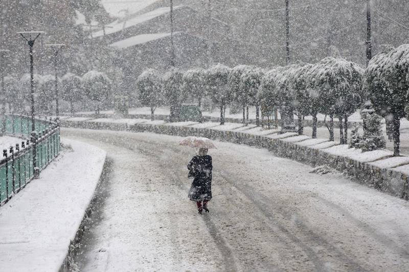 snowfall in kashmir, snowfall in kashmir 2019, kashmir receives fresh snowfall, kashmir valley receives fresh snowfall, kashmir news, kashmir issue, snowfall images