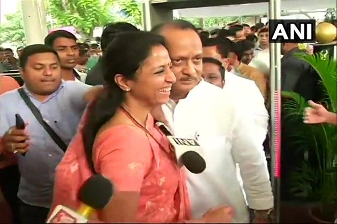 ajit pawar, supriya sule, ncp, shiv sena, maharashtra news