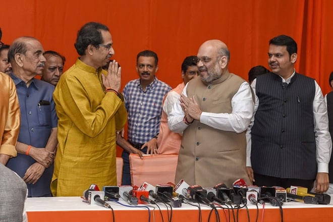 maharashtra cm, bJP, shiv sena, uddhav thackeray, amit shah