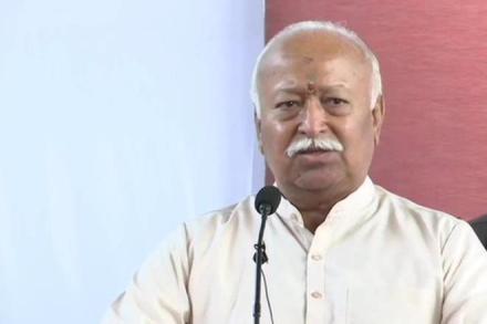 Mohan Bhagwat, who usually doesn't give statements to the media, held a press conference at Keshav Kunj Parisar in Jhandewalan area of New Delhi.