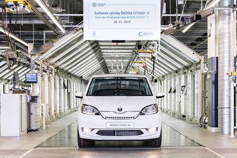 Skoda Citigoe iV, the company’s first electric 260km range vehicle, production begins
