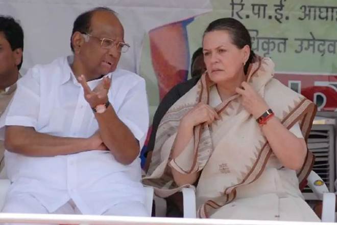 maharashtra govt formation, sonia gandhi, sharad pawar, shiv sena, ncp