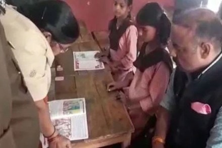 Unnao school video, unnao dm, up news, up govt school video, up english teacher Unnao school video, unnao dm, up news, up govt school video, up english teacher