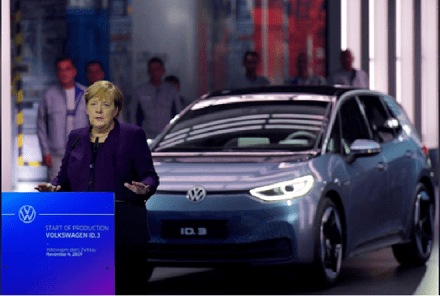 Germany to increase electric car subsidies as Volkswagen launches ID.3