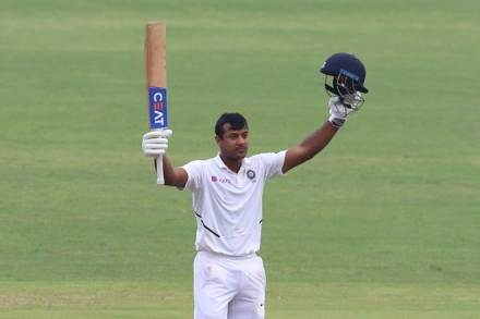 Mayank Agarwal scored 243 in the first Test against Bangladesh which is a career-best for him. 