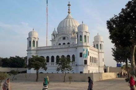 The corridor which will be inaugurated on Sunday connects Dera Baba Nanak shrine in Gurdaspur in India to Darbar Sahib Gurdwara in Kartarpur, Pakistan The corridor which will be inaugurated on Sunday connects Dera Baba Nanak shrine in Gurdaspur in India to Darbar Sahib Gurdwara in Kartarpur, Pakistan