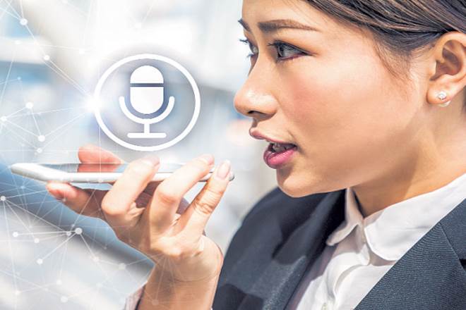 voice skill technology, smartphones, home entertainment systems, kitchen appliances, form of online communication, e-commerce purchase, Google Home