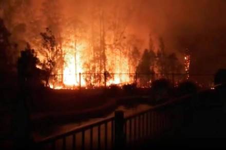The worst of the weather was not expected until later in the afternoon and through the evening, with temperatures forecast to reach 37 degrees Celsius (98.6 degrees Fahrenheit), along with winds up to 70 kilometres (43 miles) per hour. "