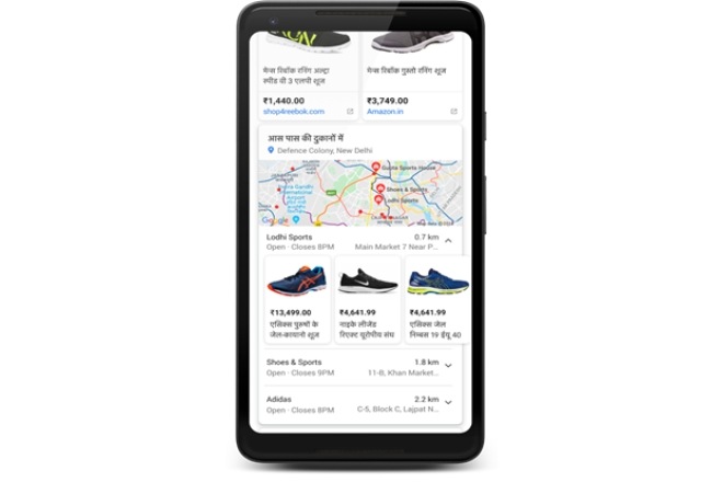 Google had launched 'Shopping' in India to allow users to easily filter through offers