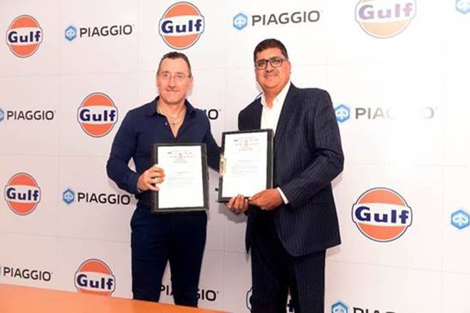 Gulf Oil and Piaggio to launch co-branded lubricants for commercial vehicles