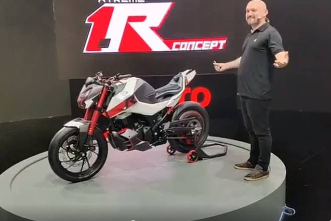 Muscular-looking Hero Xtreme 1.R concept revealed at 2019 EICMA alongside XPulse 200 Rally Kit