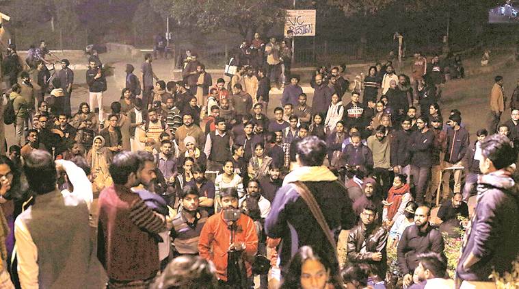 JNU, JNU protests