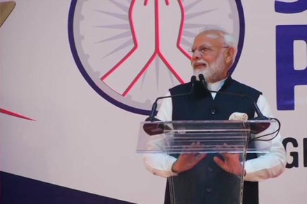 PM Modi is on an official trip to Thailand to attend the 16th ASEAN-India summit on Sunday. (ANI)
