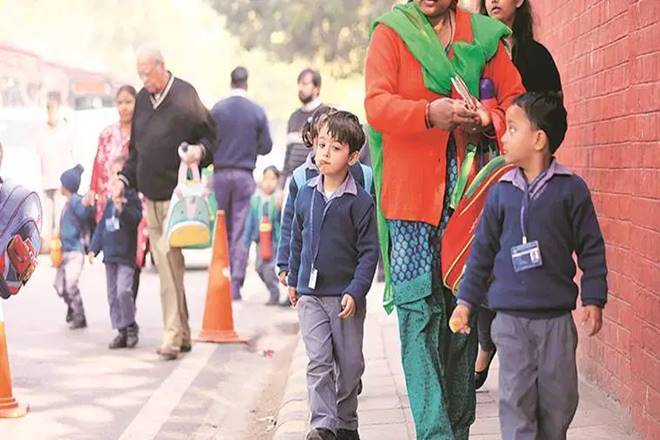 school children