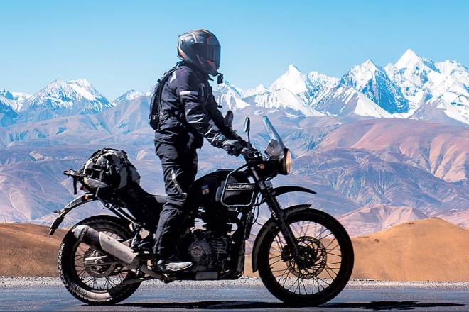 Royal Enfield Himalayan adventure bike