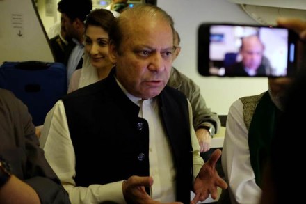 Sharif is under treatment at his Lahore's Jati Umra House. (Reuters)
