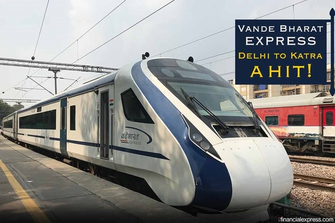 vande bharat express delhi to katra, vande bharat express delhi to katra fare, vande bharat express booking
