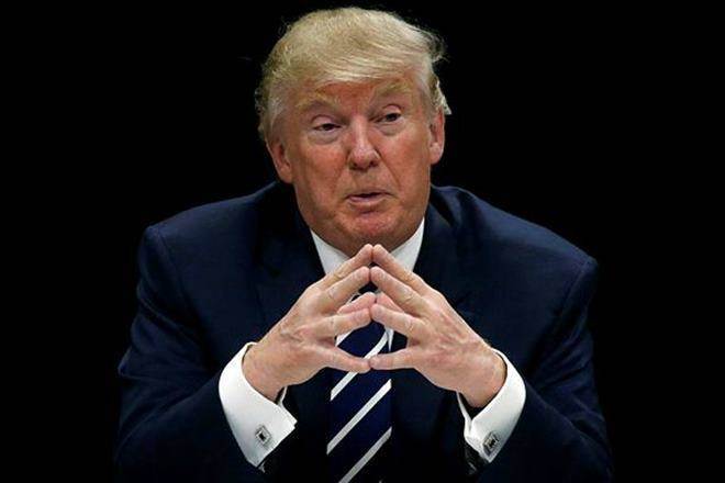 He explained Wednesday that was in reference to Trump's decision to hold the next Group of Seven meeting at Camp David, the presidential retreat.