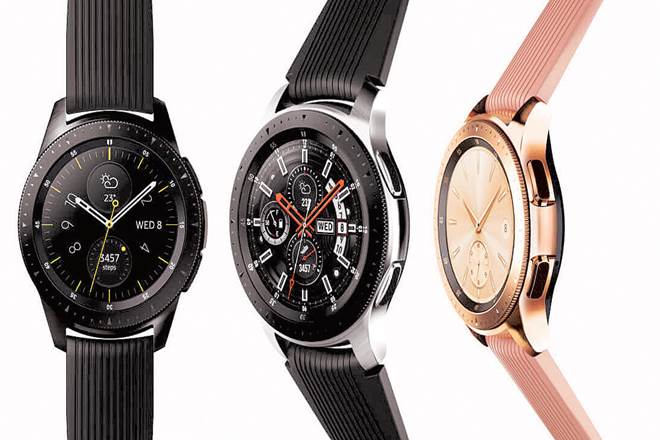 In terms of the design, the case size and shape is 46mm, the smartwatch is somewhat heavy but certainly not uncomfortable around the wrist.