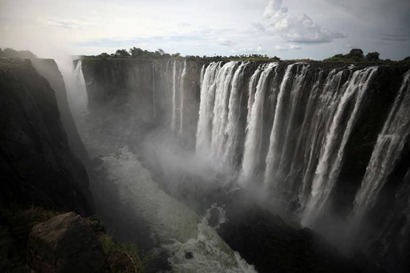 Victoria Falls, Victoria Falls in Zimbabwe, iconic Victoria Falls, largest waterfall, Victoria Falls images, Victoria Falls pictures